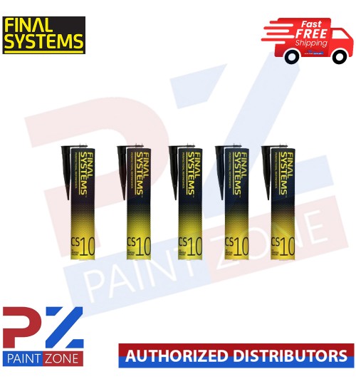 5x CS10B Final Systems Perfections Refinished PU Adhesive Sealant 300ml